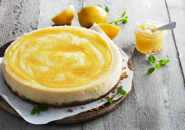 Citroncheesecake