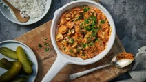 Biff Stroganoff med syrad grädde