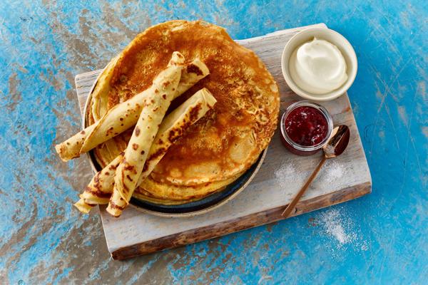 Pannkakor utan ägg