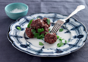 Oksefrikadeller