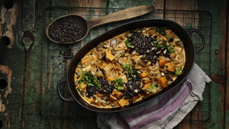 Sød kartoffel curry