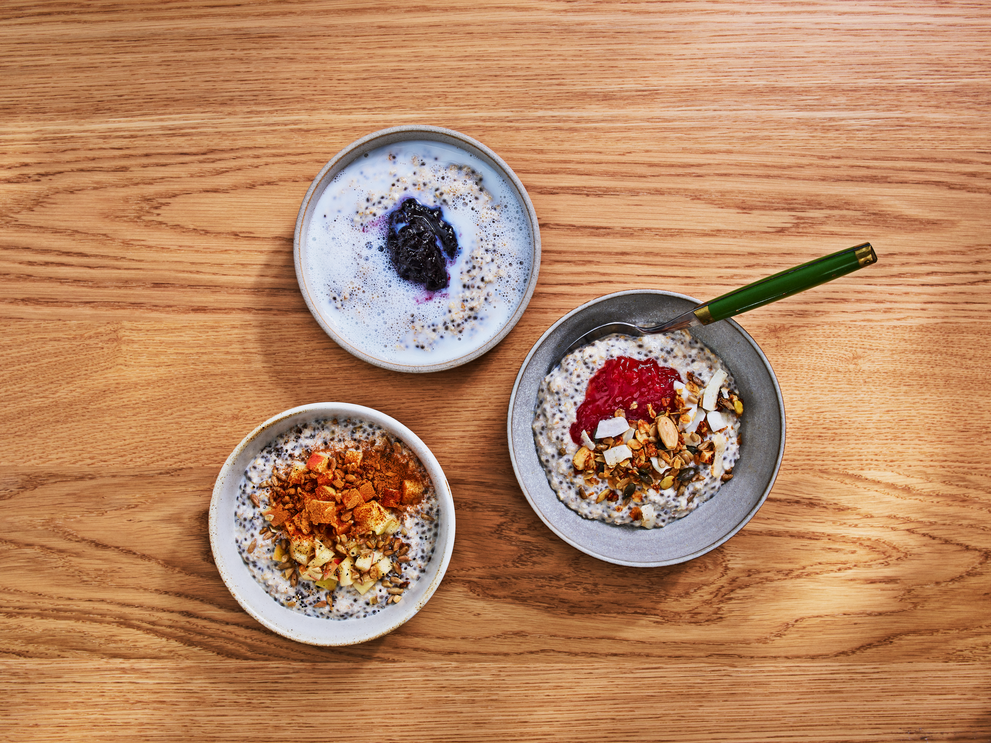 Over night oats med mjölkpulver