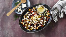 Bagt rodfrugtsalat
