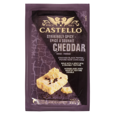 Castello® BLACK PEPPER CHEDDAR CHEESE