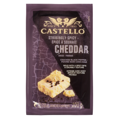 Castello® BLACK PEPPER CHEDDAR CHEESE