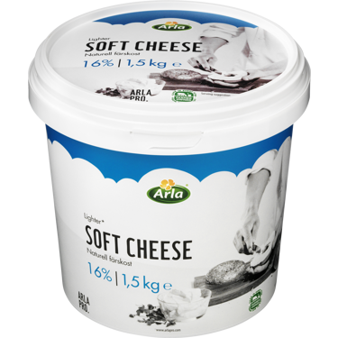 Cream cheese nature 16% 1.5kg - Spécial tartine