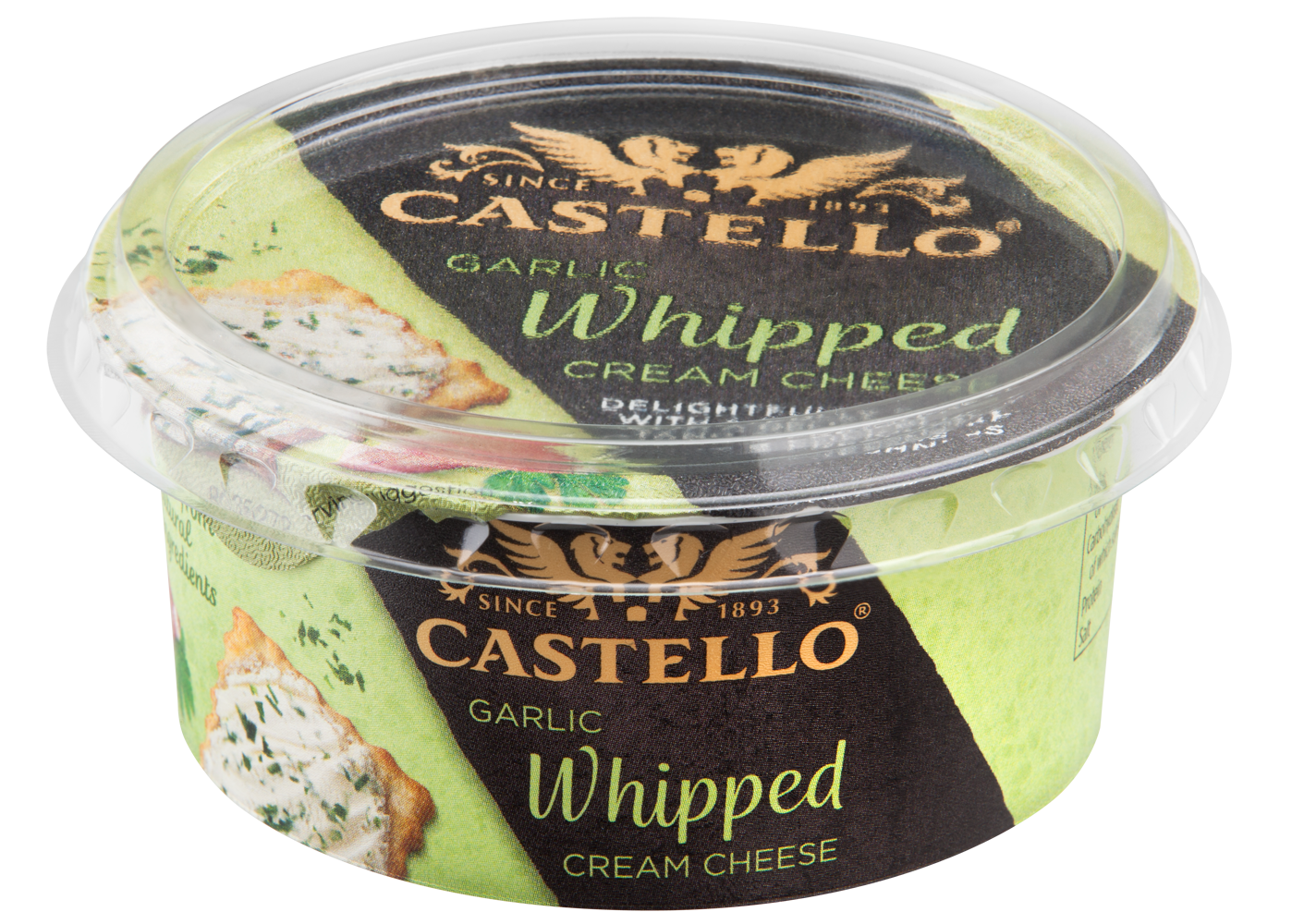 Castello Whipped Cream Cheese Garlic 125g