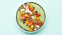 Grüne Smoothie-Bowl