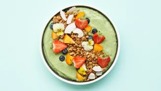 Green smoothie bowl