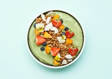 Green smoothie bowl
