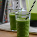 Smoothie με ακτινίδιο, μπανάνα, baby σπανάκι & μέλι