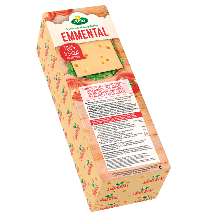 Emmental Block 2,5kg Arla® Pro