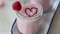 Rood fruit-smoothie