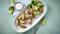 Græske frikadeller med soltørrede tomater