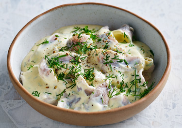 Senapsgravad strömming