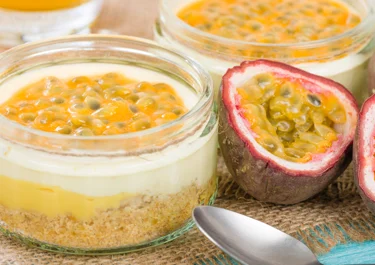 Semolina with Passion Fruit