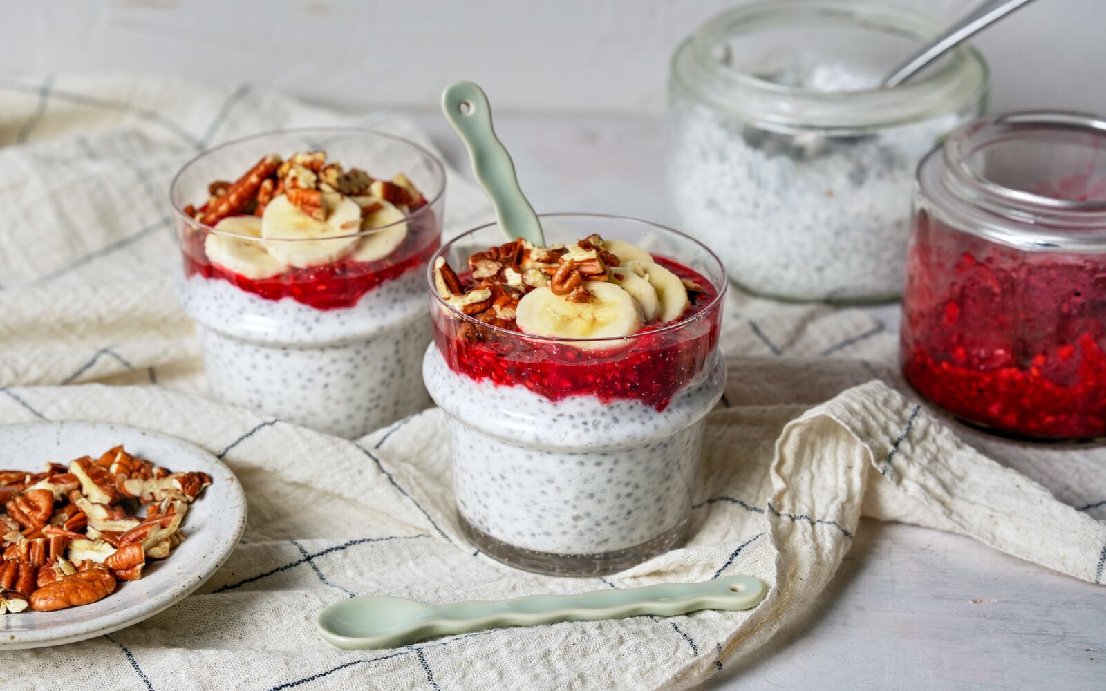Chiapudding med kvarg
