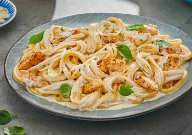 Chicken fettuccine Alfredo