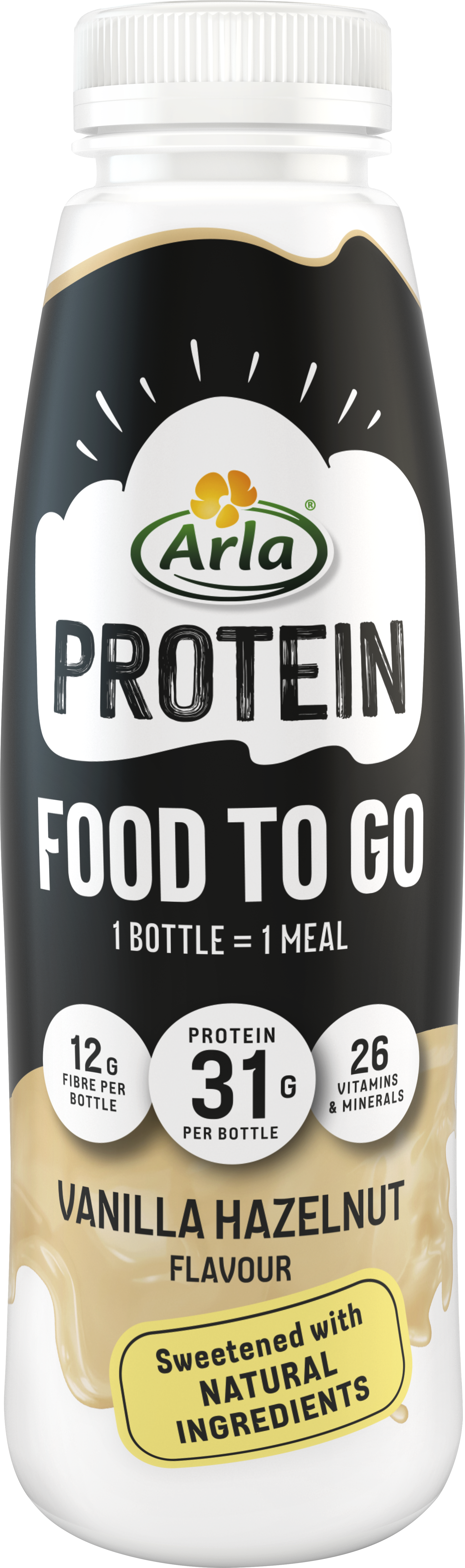 Food to Go Vanille Hazelnoot 500ml