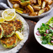 Zucchinibiffar med fetaost