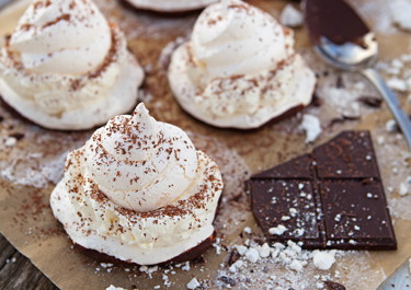 Florlette marengs med flødefyld