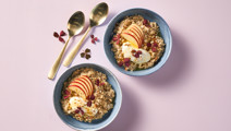 Grød med quinoa og chiafrø