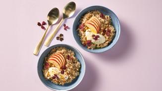 Grød med quinoa og chiafrø