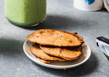 Choco pannenkoek met skyr