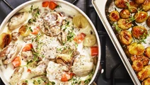Coq au vin blanc