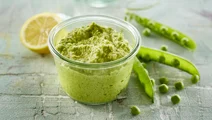 Grøn ærtehummus