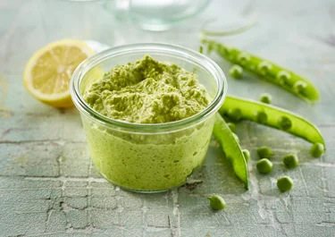 Grøn ærtehummus