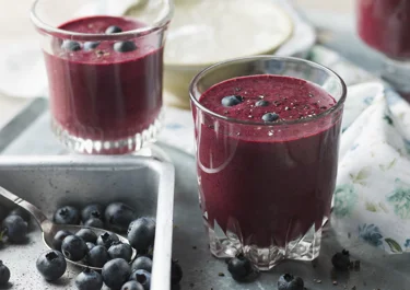 Blåbärssmoothie med kardemumma