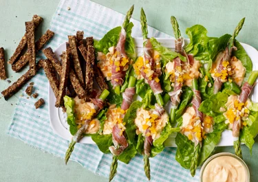 Asparges tapas