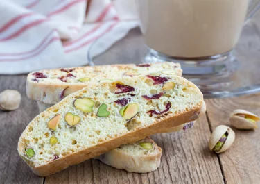 Cranberry And Pistachio Biscotti