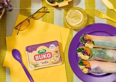 Summer Rolls mit Arla Buko® India