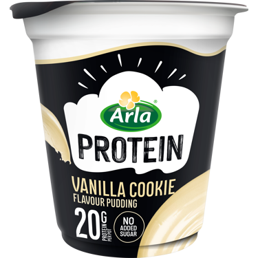 Arla Protein Pudding Βανίλια - Μπισκότο 200 g