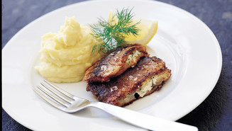 Fyllda strömmingsflundror