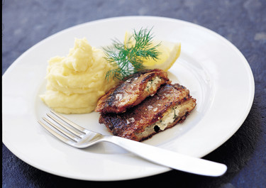 Fyllda strömmingsflundror