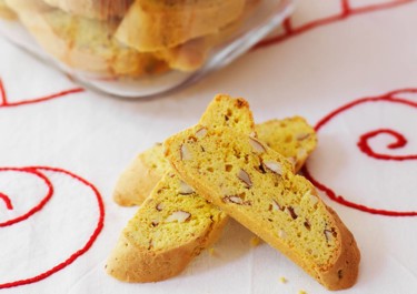Saffraanbiscotti 