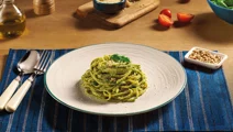 Spaghetti pesto
