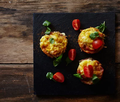 Breakfast muffins with Creamy White