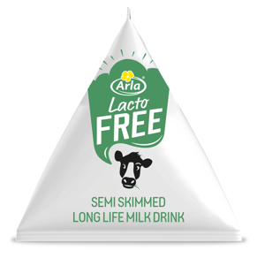 Arla® Lactofree Long Life Semi Skimmed Milk Drink Portion Packs 5x20ml