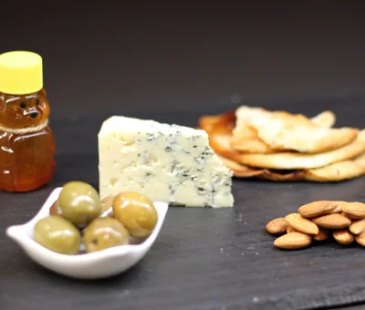Blue cheese course