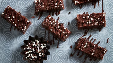 Chokladfudge med strössel