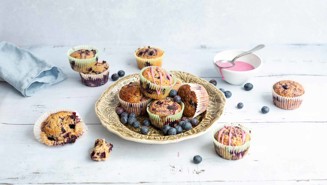 Mustikkamuffinit