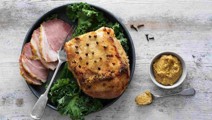 Grillattu joulukinkku