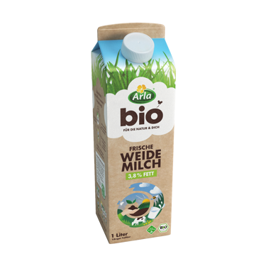 Arla® Bio Frische Weidemilch 3,8 % Fett