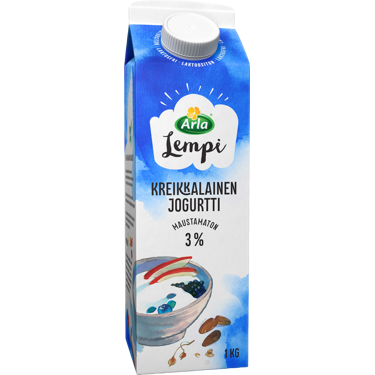 Arla Lempi kreikkalainen jogurtti 3% 1kg