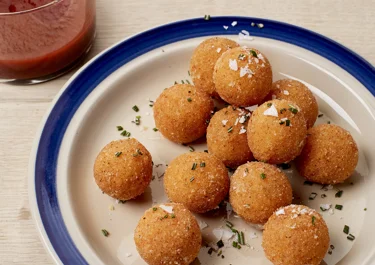 Fried cheese balls