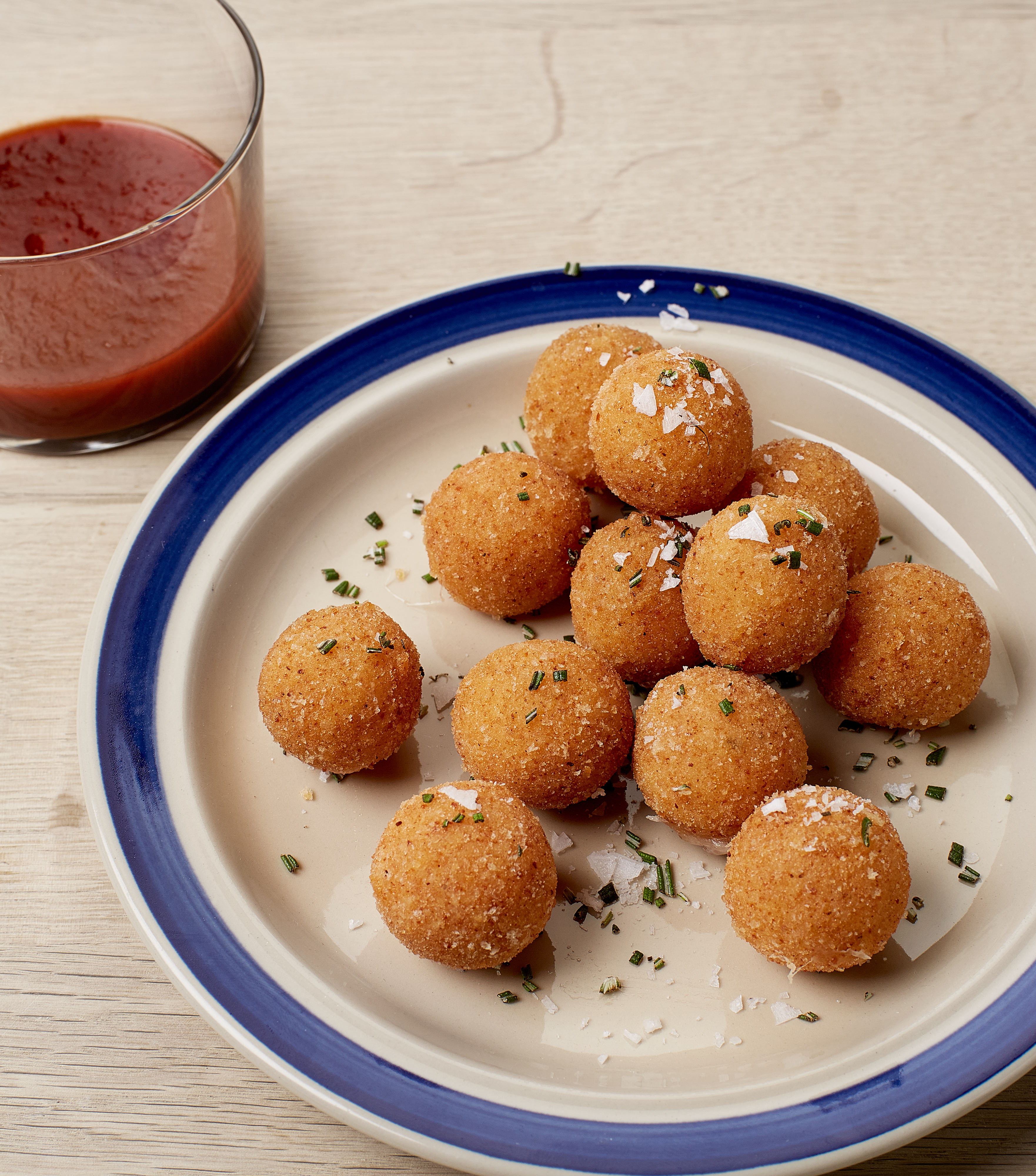 Frittierte Käsebällchen Rezept | Arla - Rezept